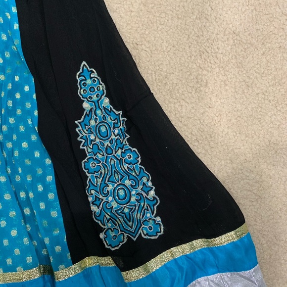 Meenal designer anarkali dress - Picture 4 of 5